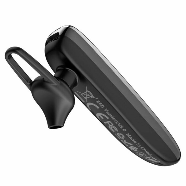 Bluetooth гарнітура HOCO E60 Brightness business BT headset Чорний