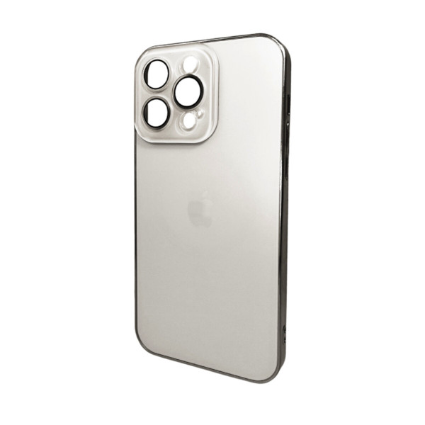 Чохол для смартфона AG Glass Sapphire Frame MagSafe Logo for Apple iPhone 12 Pro Білий
