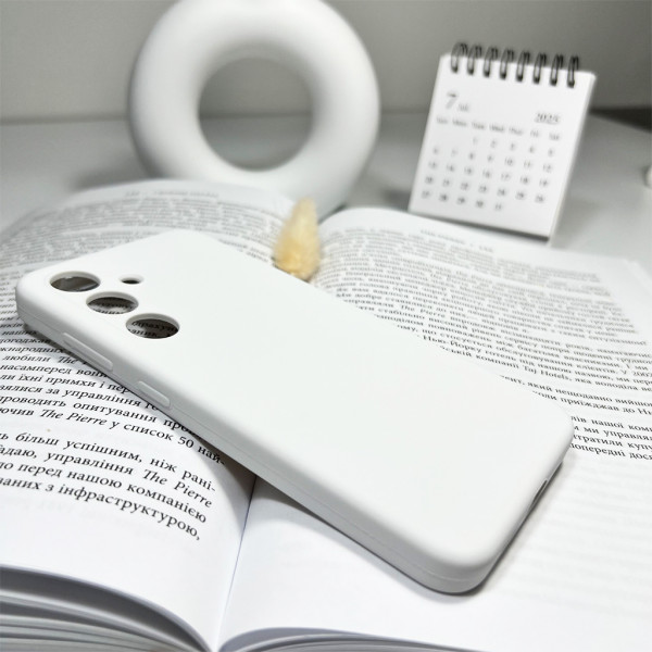 Чохол для смартфона Cosmic Silicone Case AA for Samsung Galaxy S24 White (CosSilSAS24White)