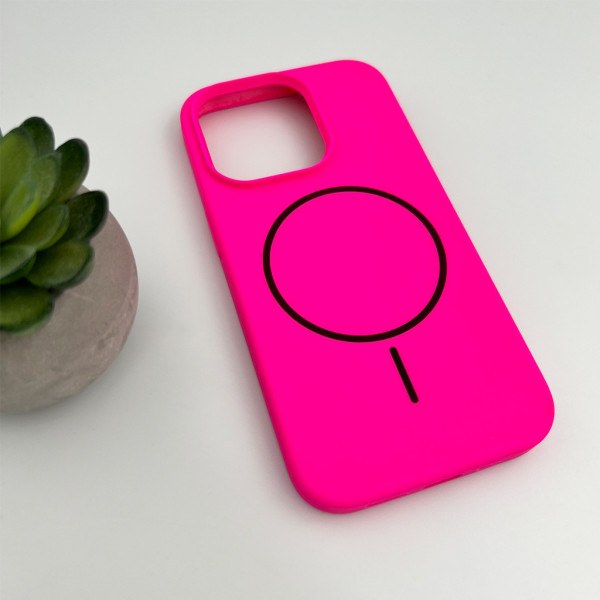 Чохол для смартфона Cosmic Silicone Case Magnetic for Apple iPhone 14 Pro 52,Shiny Pink (SilMag14P-52)