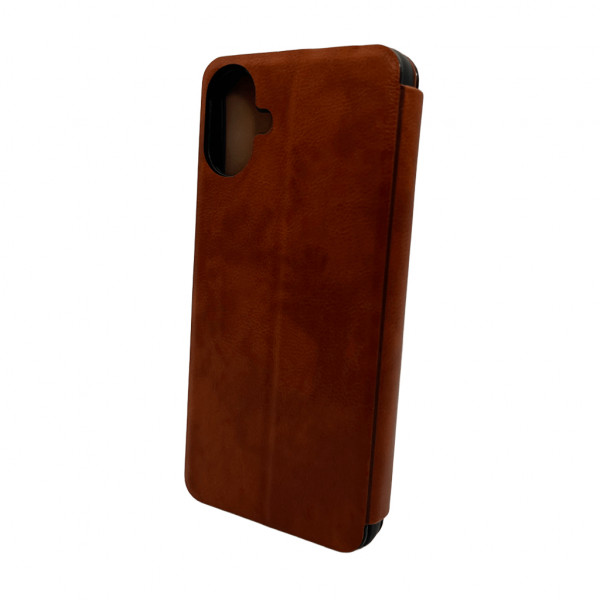 Чохол для смартфона Leather Premium for Samsung Galaxy A05 Brown (LPRGaA05Brown)