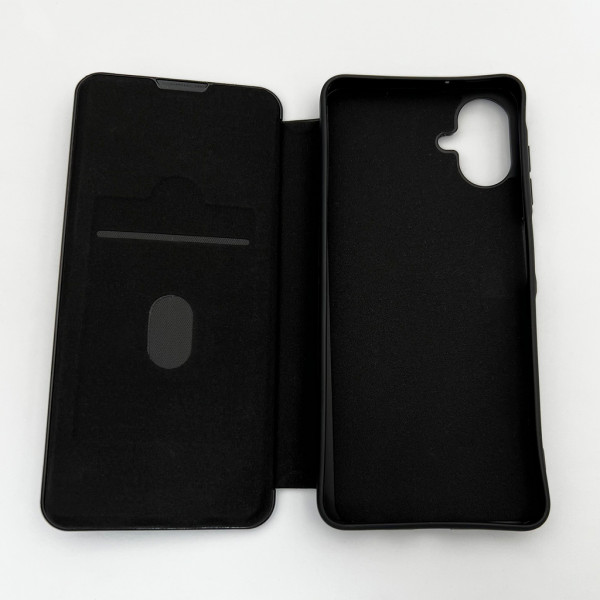 Чохол для смартфона Leather Premium for Samsung Galaxy A07 4G Black (LPRGaA07 4GBlack)