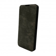 Чохол для смартфона Leather Premium for Xiaomi Redmi 13C / Poco C65 Grey (LPRRm13CGrey)