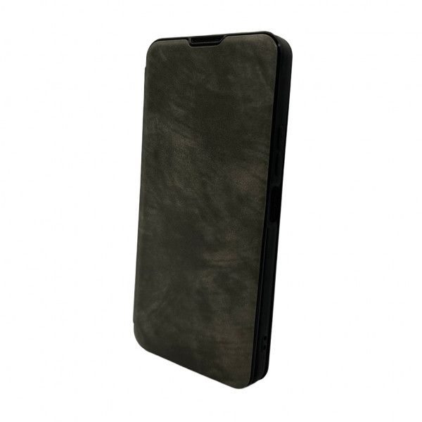 Чохол для смартфона Leather Premium for Xiaomi Redmi 13C / Poco C65 Grey (LPRRm13CGrey)