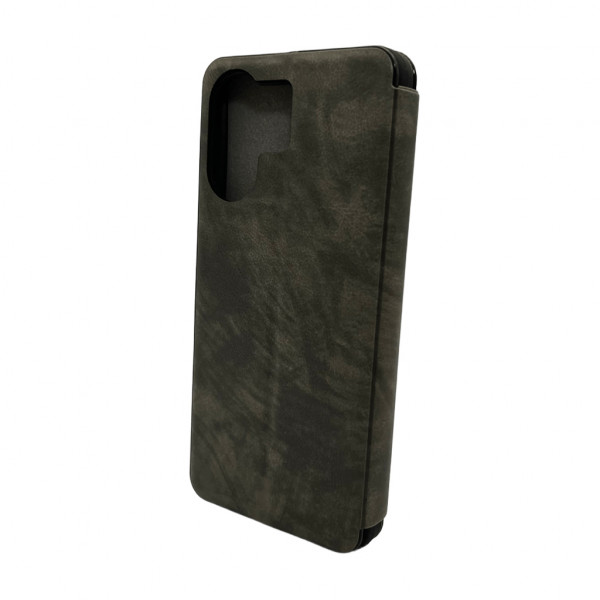 Чохол для смартфона Leather Premium for Xiaomi Redmi 13C / Poco C65 Grey (LPRRm13CGrey)