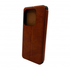 Чохол для смартфона Leather Premium for Xiaomi Redmi 15C (Europe version) Brown (LPRRm15CBrown)