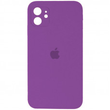 Чохол для смартфона Silicone Full Case AA Camera Protect for Apple iPhone 11 19,Purple
