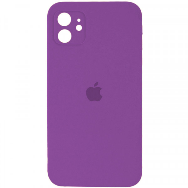 Чохол для смартфона Silicone Full Case AA Camera Protect for Apple iPhone 11 19,Purple