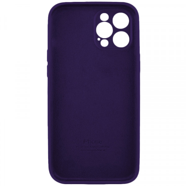 Чохол для смартфона Silicone Full Case AA Camera Protect for Apple iPhone 11 Pro 59,Berry Purple