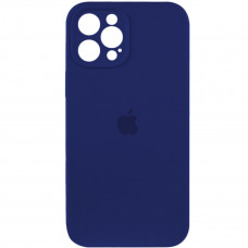 Чохол для смартфона Silicone Full Case AA Camera Protect for Apple iPhone 11 Pro Max 39,Navy Блакитний