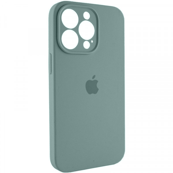 Чохол для смартфона Silicone Full Case AA Camera Protect for Apple iPhone 13 Pro Max 46,Pine Green