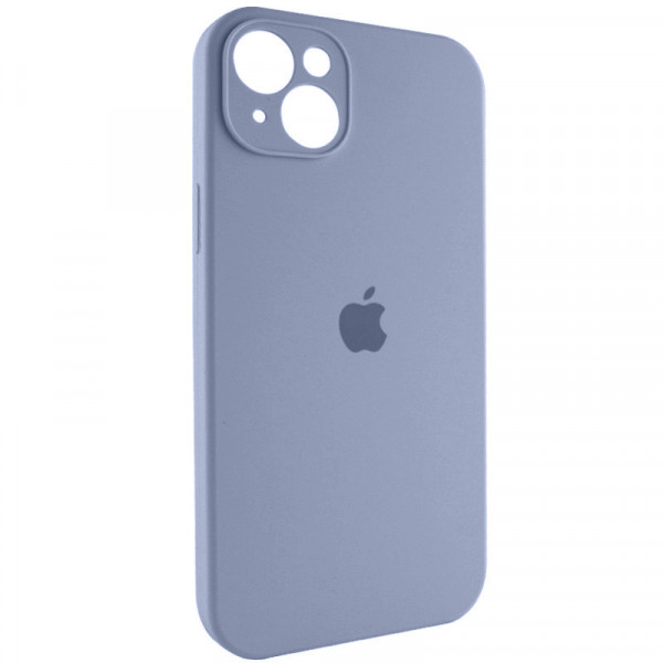 Чохол для смартфона Silicone Full Case AA Camera Protect for Apple iPhone 14 53,Sierra Блакитний