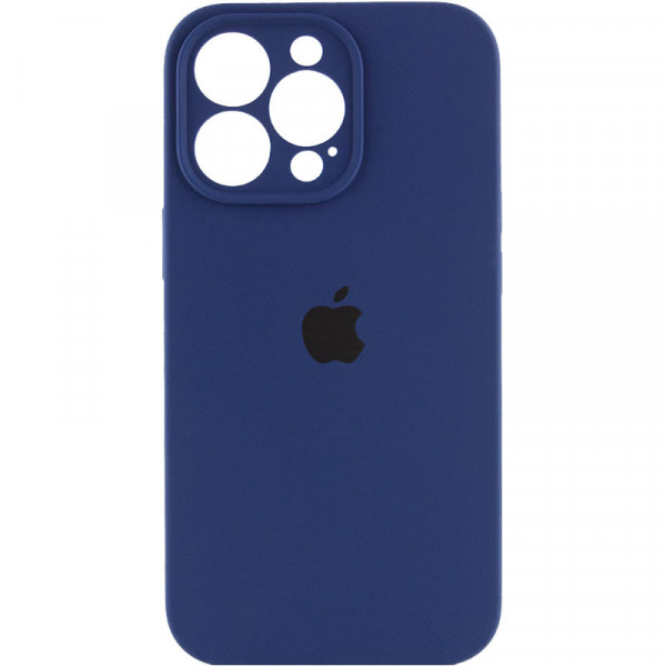 Чохол для смартфона Silicone Full Case AA Camera Protect for Apple iPhone 14 Pro 7,Dark Блакитний