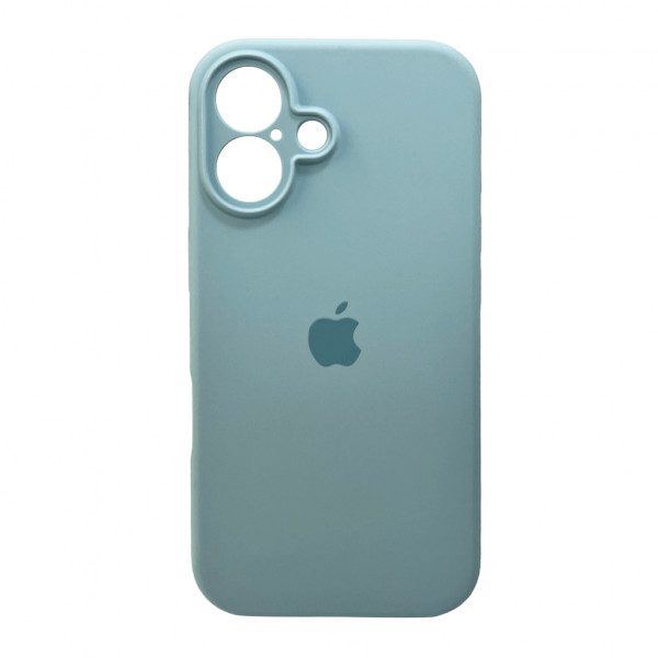 Чохол для смартфона Silicone Full Case AA Camera Protect for Apple iPhone 16 27,Mist Блакитний