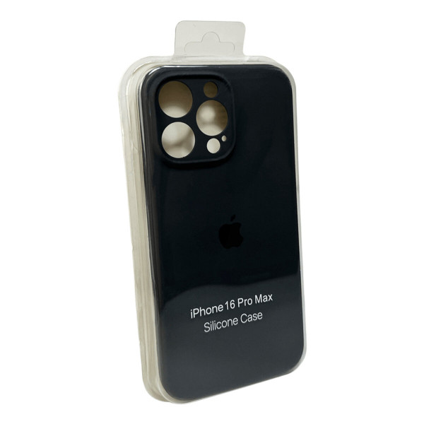Чохол для смартфона Silicone Full Case AA Camera Protect for Apple iPhone 16 Pro Max 12,Dark Grey