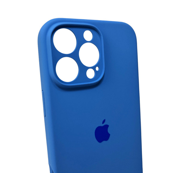 Чохол для смартфона Silicone Full Case AA Camera Protect for Apple iPhone 16 Pro Max 3,Royal Блакитний