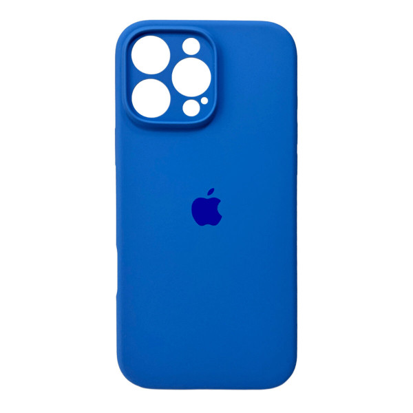 Чохол для смартфона Silicone Full Case AA Camera Protect for Apple iPhone 16 Pro Max 3,Royal Блакитний