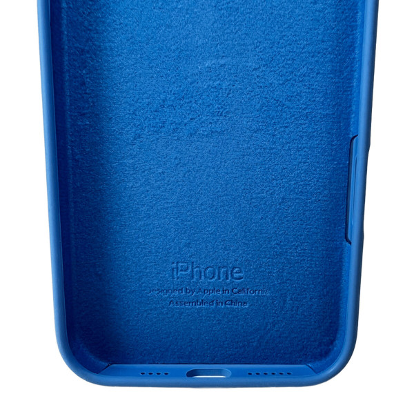 Чохол для смартфона Silicone Full Case AA Camera Protect for Apple iPhone 16 Pro Max 3,Royal Блакитний