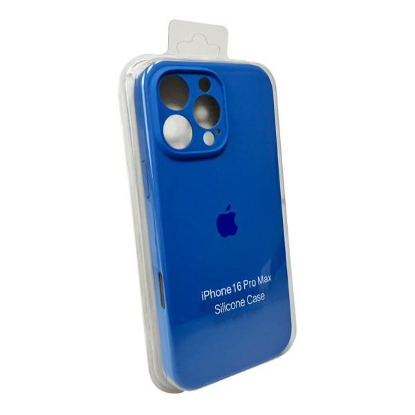 Чохол для смартфона Silicone Full Case AA Camera Protect for Apple iPhone 16 Pro Max 3,Royal Блакитний