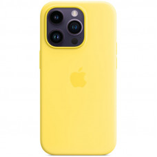 Чохол для смартфона Silicone Full Case AAA MagSafe IC for iPhone 14 Pro Max Canary Жовтий