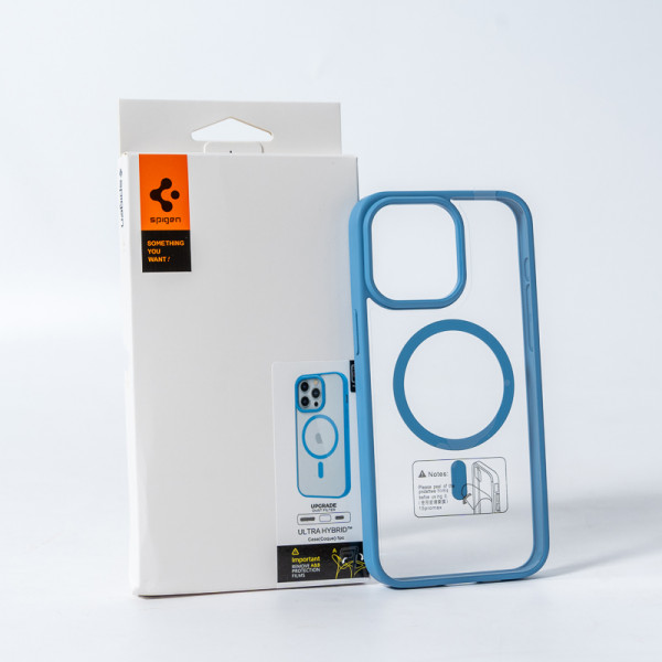 Чохол для смартфона Spigen AAA Magnetic Color for Apple iPhone 15 Pro Max Light Блакитний