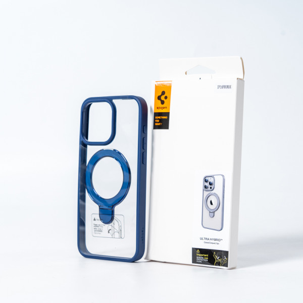 Чохол для смартфона Spigen AAA Magnetic Ring for Apple iPhone 14 Pro Блакитний