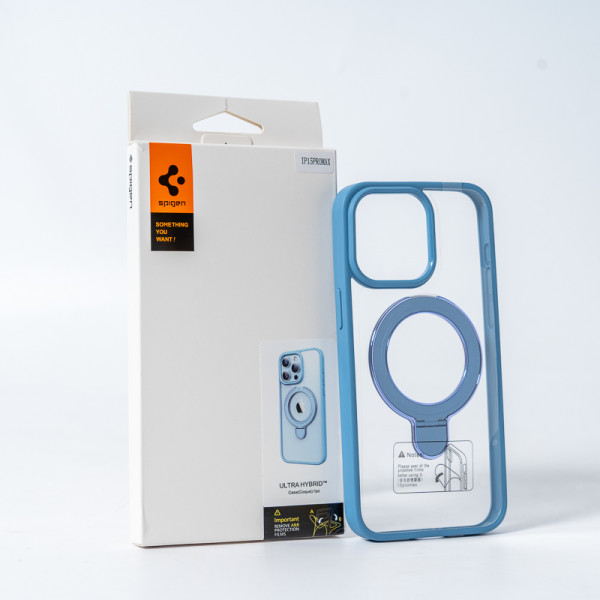 Чохол для смартфона Spigen AAA Magnetic Ring for Apple iPhone 14 Pro Max Light Блакитний