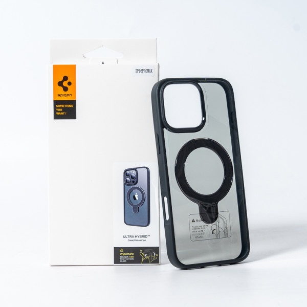 Чохол для смартфона Spigen AAA Magnetic Ring for Apple iPhone 16 Pro All Чорний