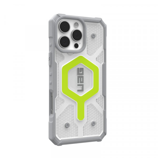 Чохол для смартфона UAG AAA Pathfinder Mag Clear for Apple iPhone 16 Pro All Light Green