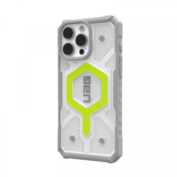 Чохол для смартфона UAG AAA Pathfinder Mag Clear for Apple iPhone 16 Pro All Light Green