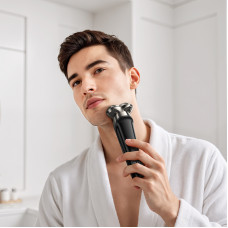 Електробритва HOCO HP39 600 mAh. Three-head shaver Metal Gray (6942007667463)