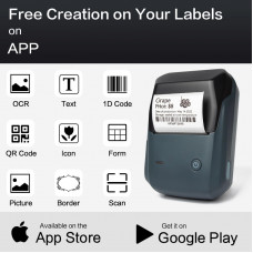 Етикетки NIIMBOT T50*30-230 SPRING Color For B1/B21/B3S (A2A68351801)