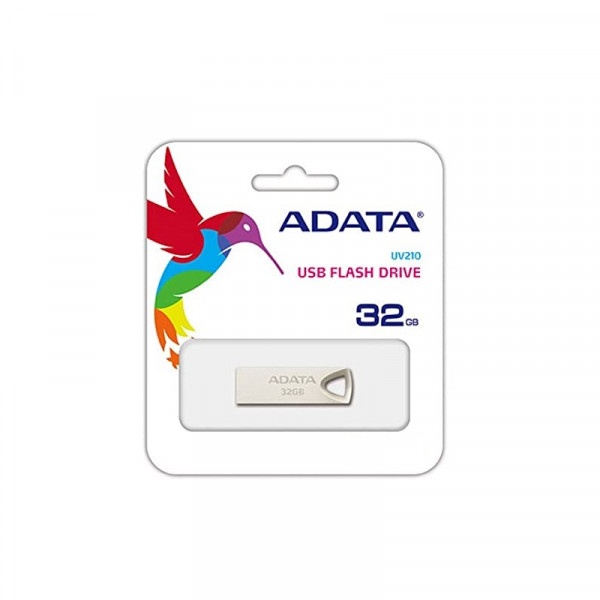 Флеш-накопичувач ADATA USB 2.0 AUV 210 32Gb Golden (AUV210-32G-RGD)