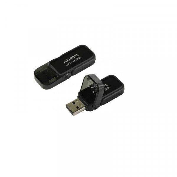 Флеш-накопичувач ADATA USB 2.0 AUV 240 32Gb Black (AUV240-32G-RBK)