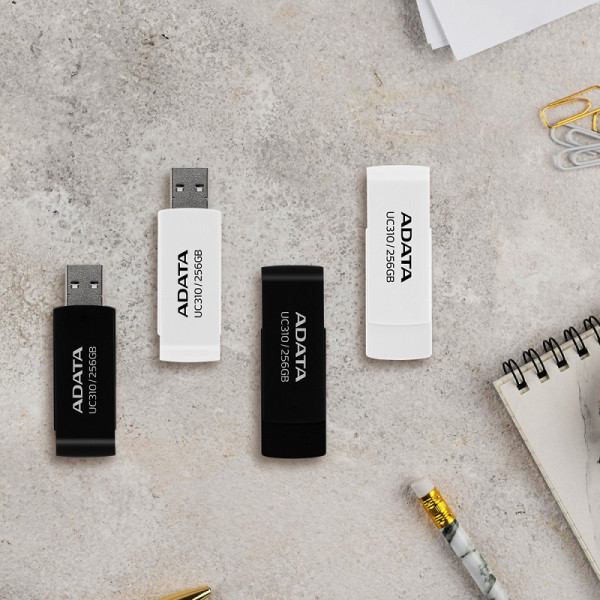Флеш-накопичувач ADATA USB 3.2 UC310 256Gb Black (UC310-256G-RBK)