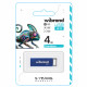 Флеш-накопичувач Wibrand USB 2.0 Chameleon 4Gb Blue (WI2.0/CH4U6U)
