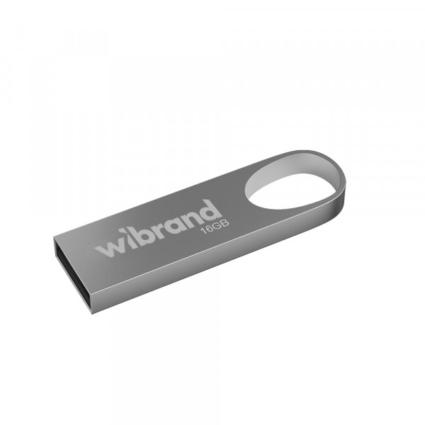 Флеш-накопичувач Wibrand USB 2.0 Irbis 16Gb Silver (WI2.0/IR16U3S)