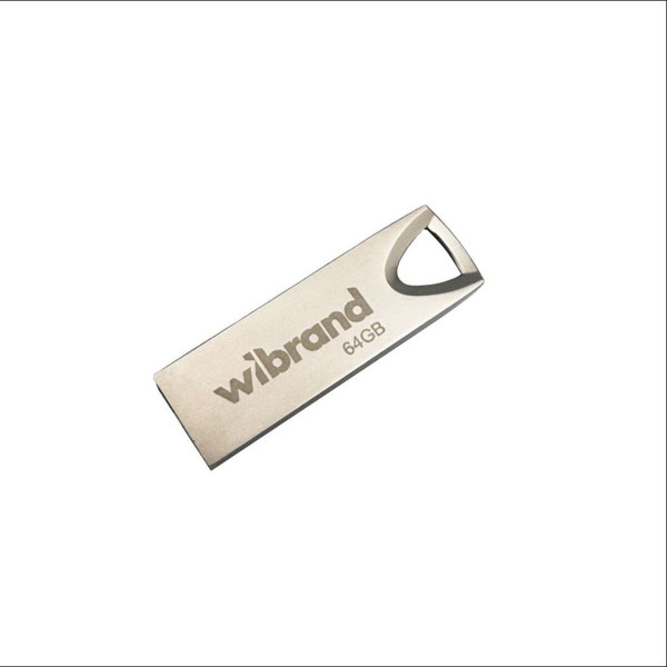 Флеш-накопичувач Wibrand USB 2.0 Taipan 64Gb Silver
