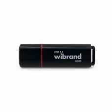 Флеш-накопичувач Wibrand USB 3.2 Gen1 Scarab 32GB Black (WI3.2/SC32P11B)