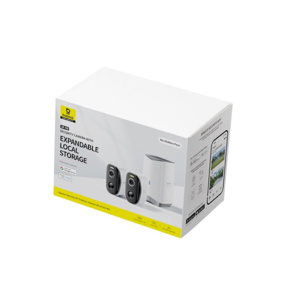 IP-камера відеоспостереження Baseus Security N1 Plus Outdoor Camera 2K 2-Cam Kit Білий AU