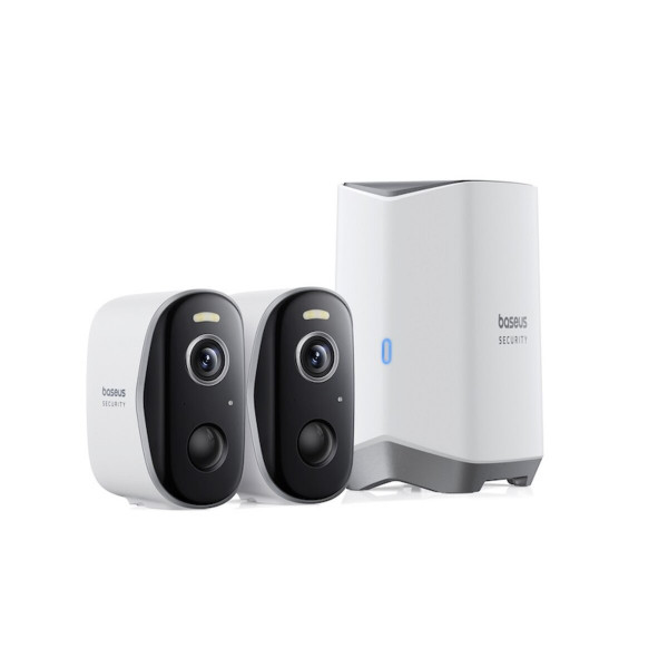 IP-камера відеоспостереження Baseus Security N1 Plus Outdoor Camera 2K 2-Cam Kit Білий AU