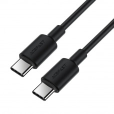 Кабель ACEFAST C25-03 USB-C to USB-C silicone charging data cable Black (6974316287063)