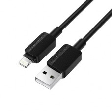 Кабель ACEFAST C26-02 USB-A to L PVC charging data cable Black (6974316287094)