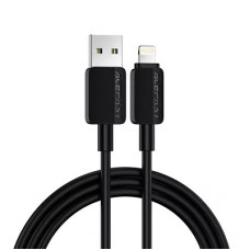 Кабель ACEFAST C26-02 USB-A to L PVC charging data cable Black (6974316287094)