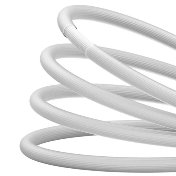 Кабель Baseus CoolPlay Series Fast Charging Cable Type-C to Type-C 100W 2m Білий