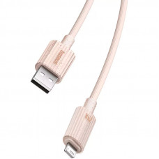 Кабель Baseus Habitat Series Fast Charging Cable USB to iP 2.4A 2m Wheat Pink
