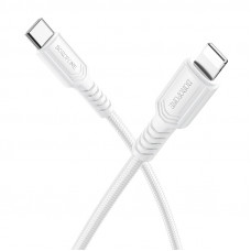 Кабель BOROFONE BX116 Certain PD charging data cable iP White (6941991119729)