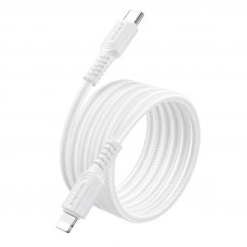 Кабель BOROFONE BX116 Certain PD charging data cable iP White (6941991119729)