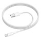 Кабель BOROFONE BX117 Source charging data cable Type-C White (6941991120176)