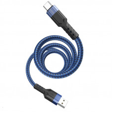 Кабель HOCO U110 Type-C charging data cable Blue (6931474770615)